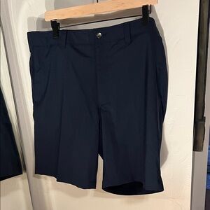 Callaway Men's Dark Blue Flat Front Shorts